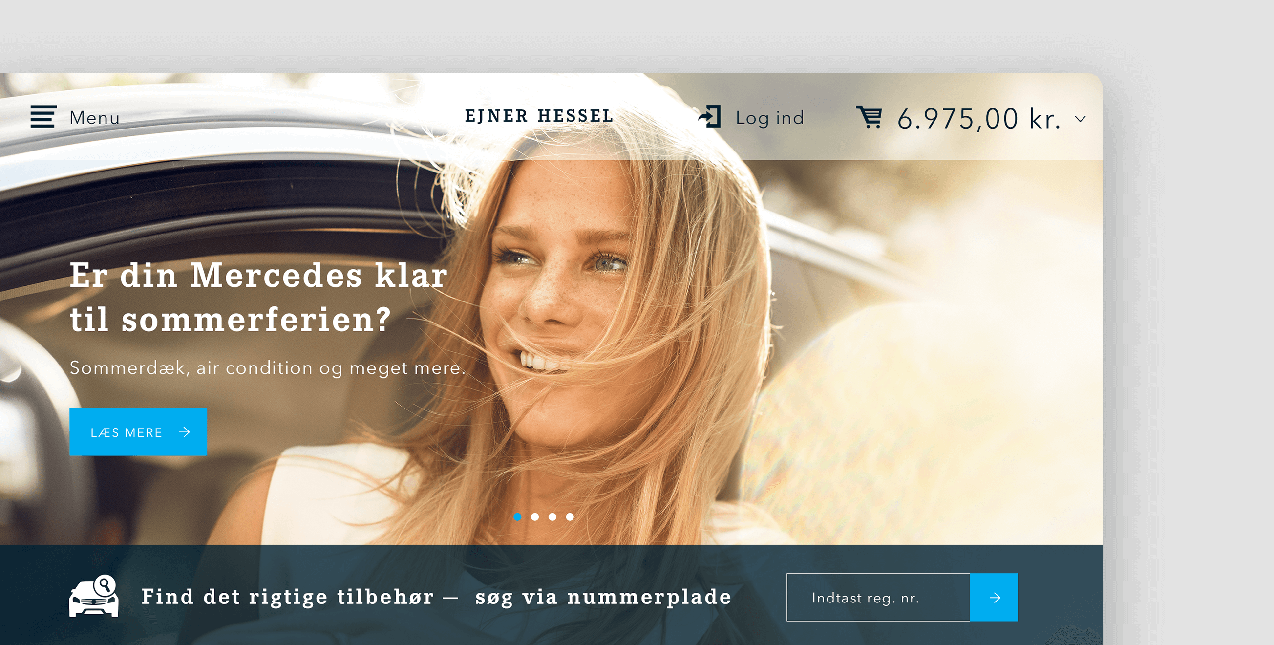 Ejner Hessel — Visual identity, art direction and UX/UI ecommerce design.
