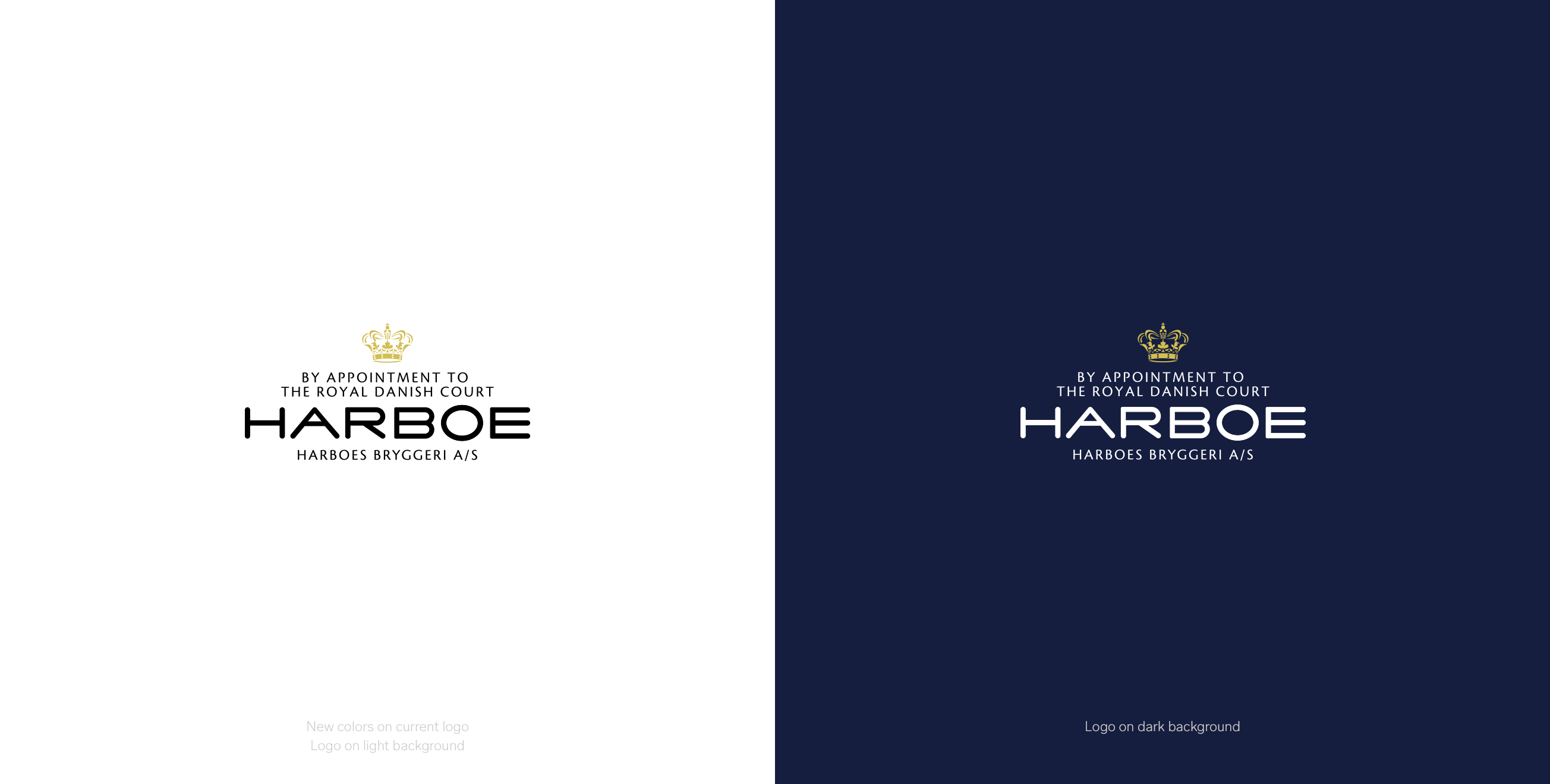 Harboe Breweries — Visual identity, art direction and UX/UI design.